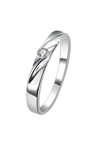 Fashionable Latest Shinny Simple Ring Lknqhs925R05910 