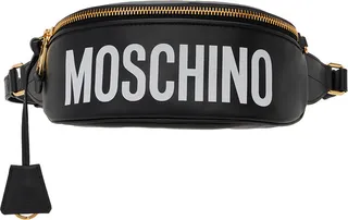 Moschino Black Logo Pouch