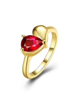 Fashionable Latest Shinny Simple Ring Kzcr484A6 