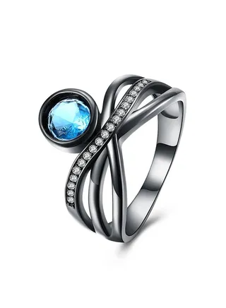 Fashionable Latest Shinny Simple Ring Lkn18Krgpr1078D6 