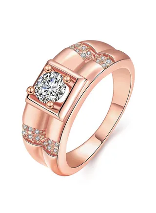 Fashionable Latest Shinny Simple Ring Kzcr131B10 