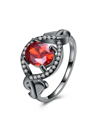 Fashionable Latest Shinny Simple Ring Lkn18Krgpr1040A6 