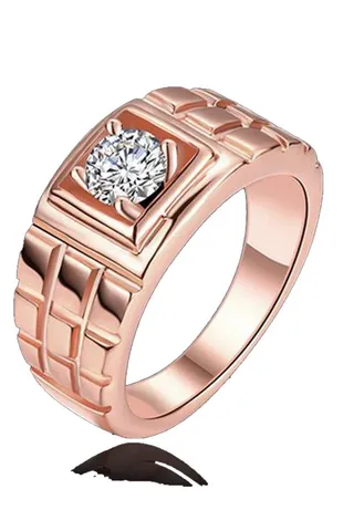 Fashionable Latest Shinny Simple Ring Kzcr122B10 