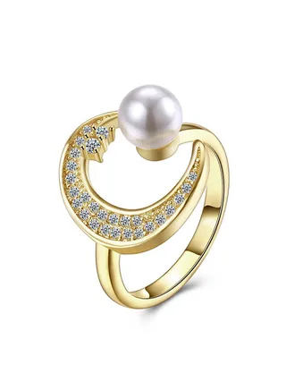 Fashionable Latest Shinny Simple Ring Lkn18Krgpr1146A 