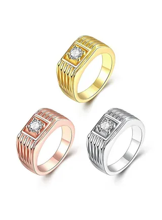 Fashionable Latest Shinny Simple Ring Kzcr121C10 