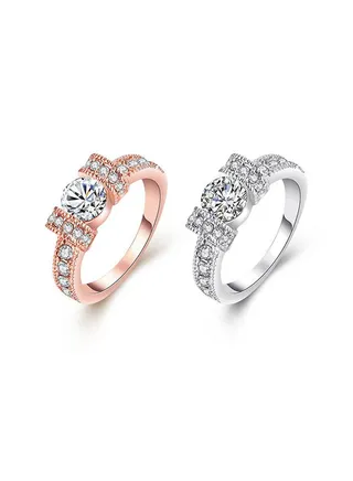 Fashionable Latest Shinny Simple Ring Akr040A6 