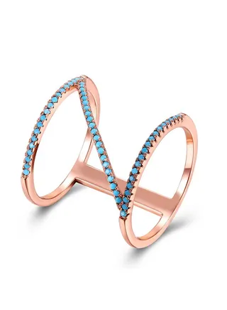Fashionable Latest Shinny Simple Ring Gemr018B6 