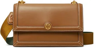 T Monogram Leather Mini Shoulder Bag