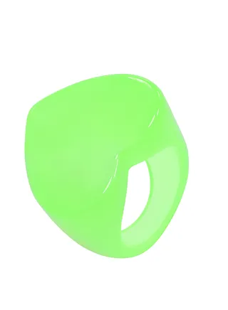 Heartly Green Ring 