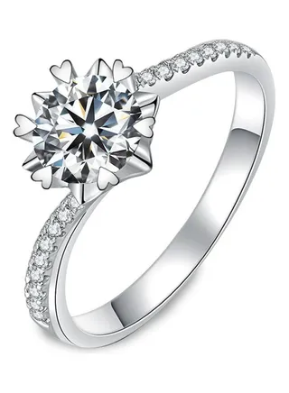 Heart Zircon Diamond Ring 