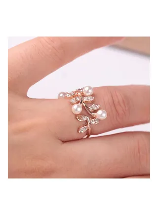 Pearl Ring Rose 