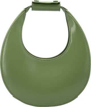 Staud Round Cut Moon Mini Tote Bag