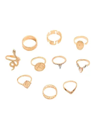 10-Piece Ring Set 