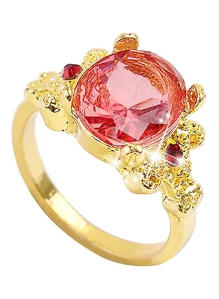 Rhinestone Studded Ring 