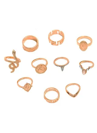 10-Piece Ring Set 