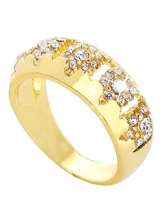Rhinestone Studded Ring 