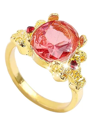 Rhinestone Studded Ring 