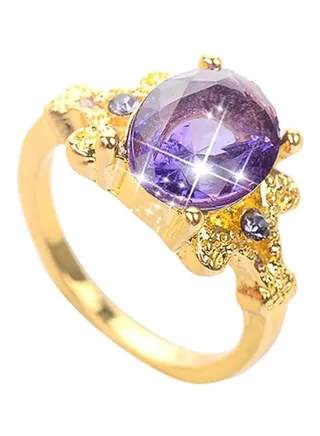 Rhinestone Studded Ring 