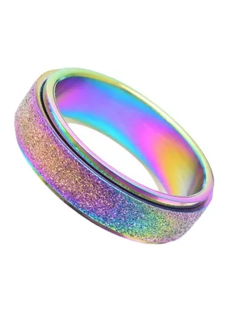 Rotatable Engraved Ring 