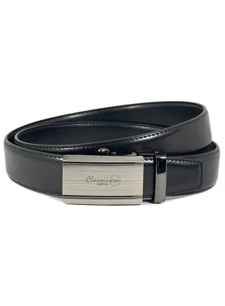 Classic Milano Genuine Leather Belts for men Auto Profile Mens Belt 32MM Belt men GRP201AL3203 by Milano Leather 