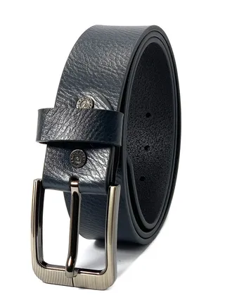 Classic Milano Genuine Leather Belts for men Print Texas Crunch 40MM Belt men PTX-401 (Blue) by Milano Leather 