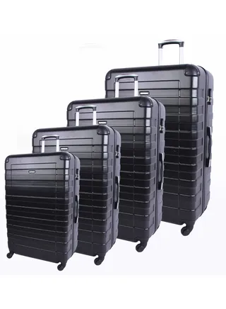 New Travel ABS Trolley 4Pc Set 822/4P 