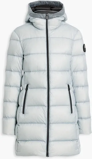Margaree quilted shell hooded parka