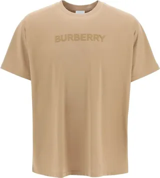 Burberry Logo Printed Crewneck T-Shirt