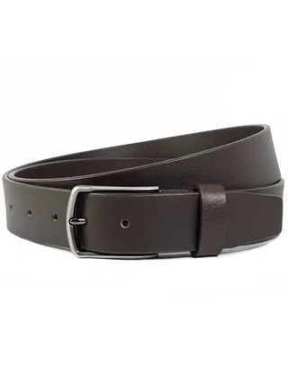 CLASSIC MILANO® Genuine Leather Belt Men in an elegant GIFT BOX; Classic Jean Belt; Belts for men Mens belt Leather; Pin Buckle 35MM 