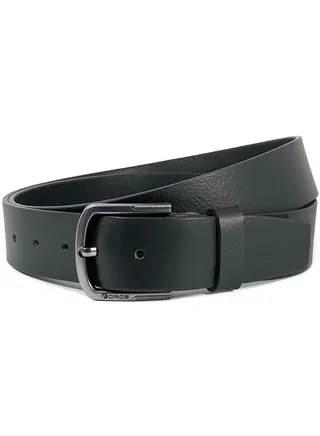 FORCE® Genuine Leather Belt Men in the GIFT BOX; Classic Jean Belt 40MM; Belts for men Casual KQ Pin Buckle 