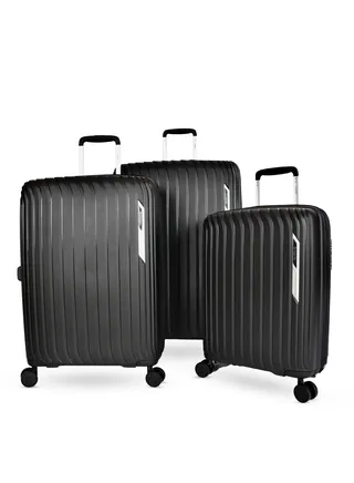 Magellan Luggage Set 3Pcs Trolley Travel Bag Lightweight Hard 4 double wheels 