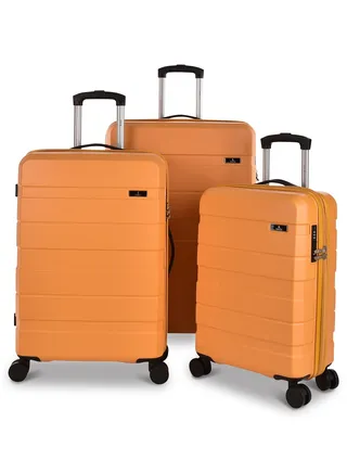 Track Luggage set 3pcs ABS Hard Durable Lightweight Trolley Travel Bag,100/3p 
