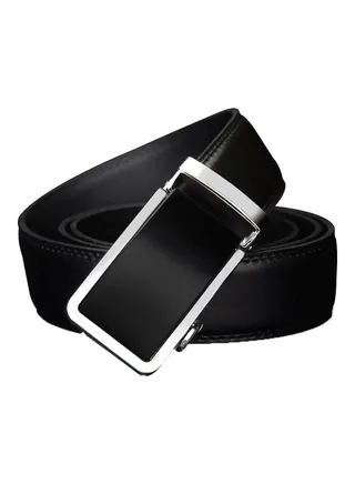 Casual Automatic Buckle Belt Black 