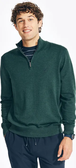Big & Tall Navtech Quarter-Zip Sweatershirt