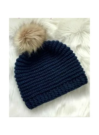 Handmade winter ice cap 