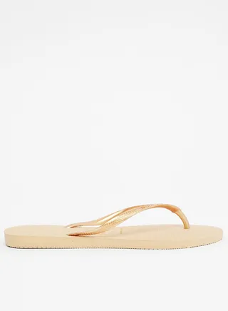Slim Logo Flip Flops
