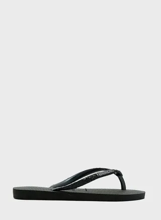 Slim Glitter Flip Flops