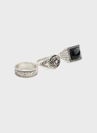 3 Pack Mix Ring Set