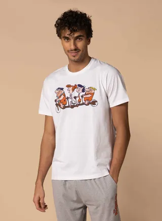 Urban Haul X Flintstones Mens Pyjama Set 