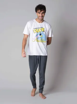 Urban Haul X Disney Aladdin Mens Pyjama Set 