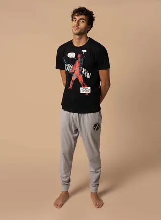 Urban Haul X DeadPool Mens Pyjama Set 