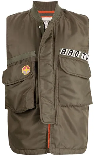 War Correspondent patch-detail gilet