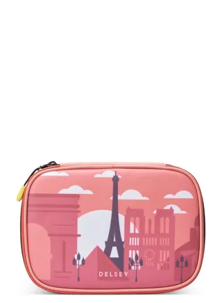 Delsey BTS 2023 Pencil Box Large Size Pink Printing  - 00338917519 