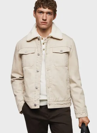 Flap Pocket Denim Jacket 