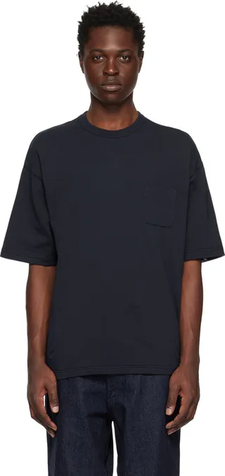 Nanamica Navy Pocket T-Shirt