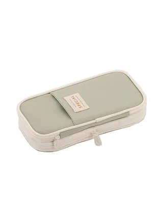 Large Capacity Pencil Pen Case, Pencil Pouch Cases , Portable & Durable Pencil Bag Box Organizer, Large Pencil Pouch Pen Box Bag 