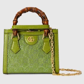 Gucci Diana mini GG crystal tote bag