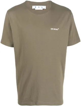 Arrows-print cotton T-shirt