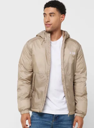 Zip Through Hooded Jacket 