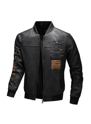 New Leisure Slim Fit Fashion Motorcycle Coat 